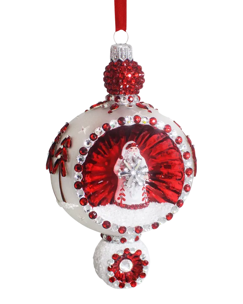 Du Barry Reflector Christmas Ornament